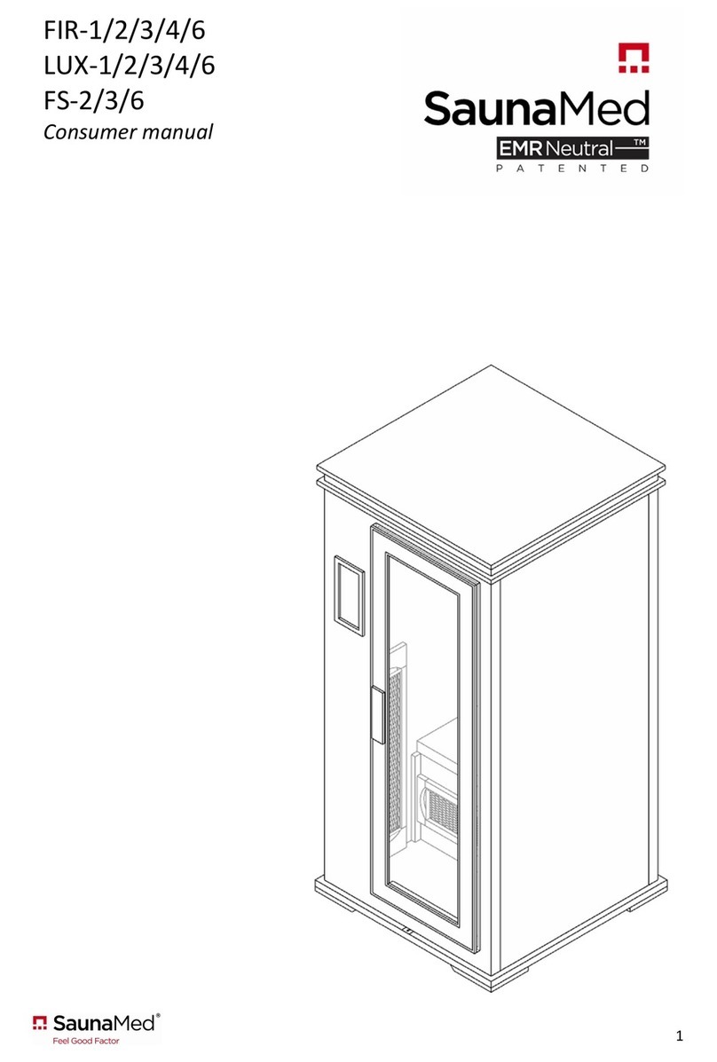 SaunaMed FIR-1 Consumers manual