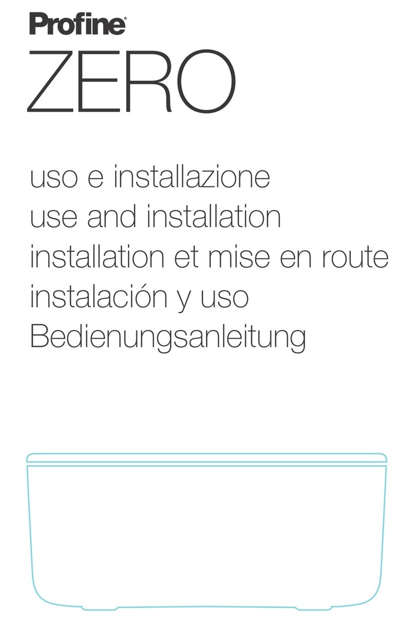 Profine ZERO Use and installation