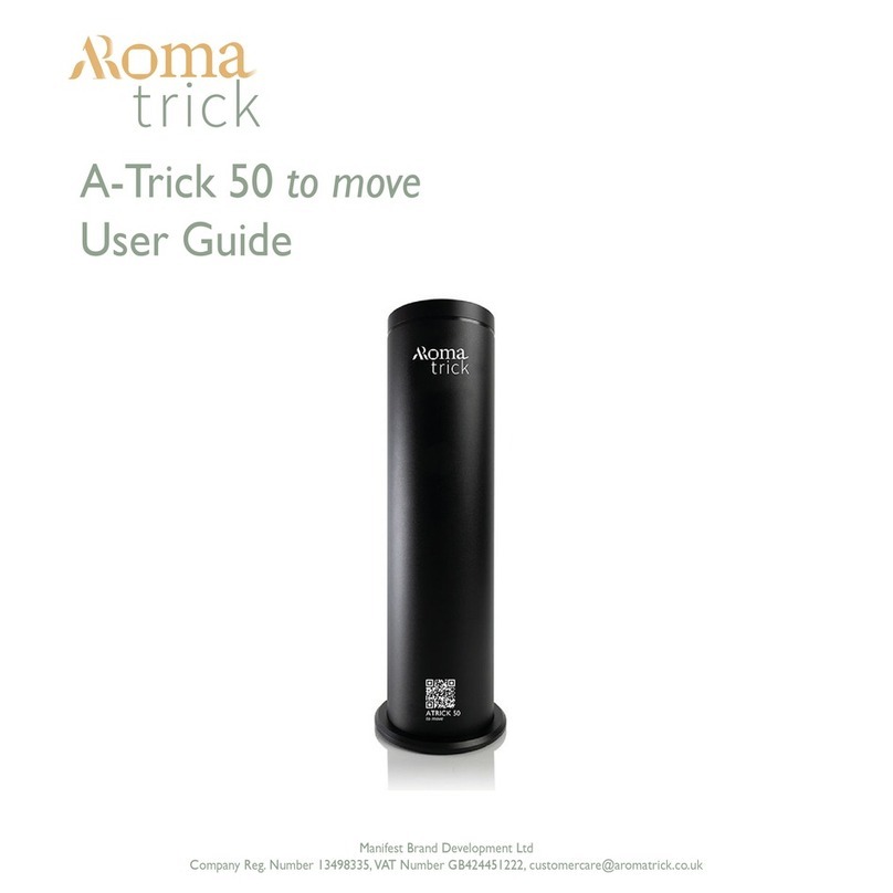 ARoma trick A-Trick 50 to move user guide