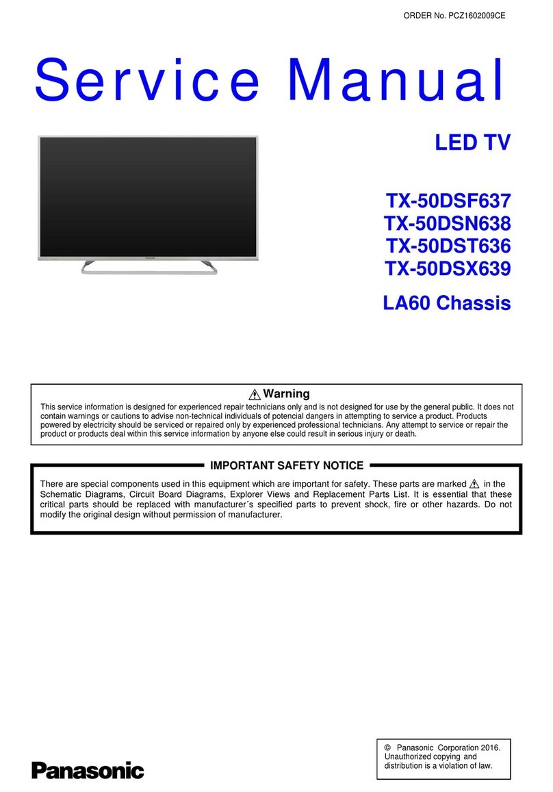 Panasonic TX-50DSF637 User manual