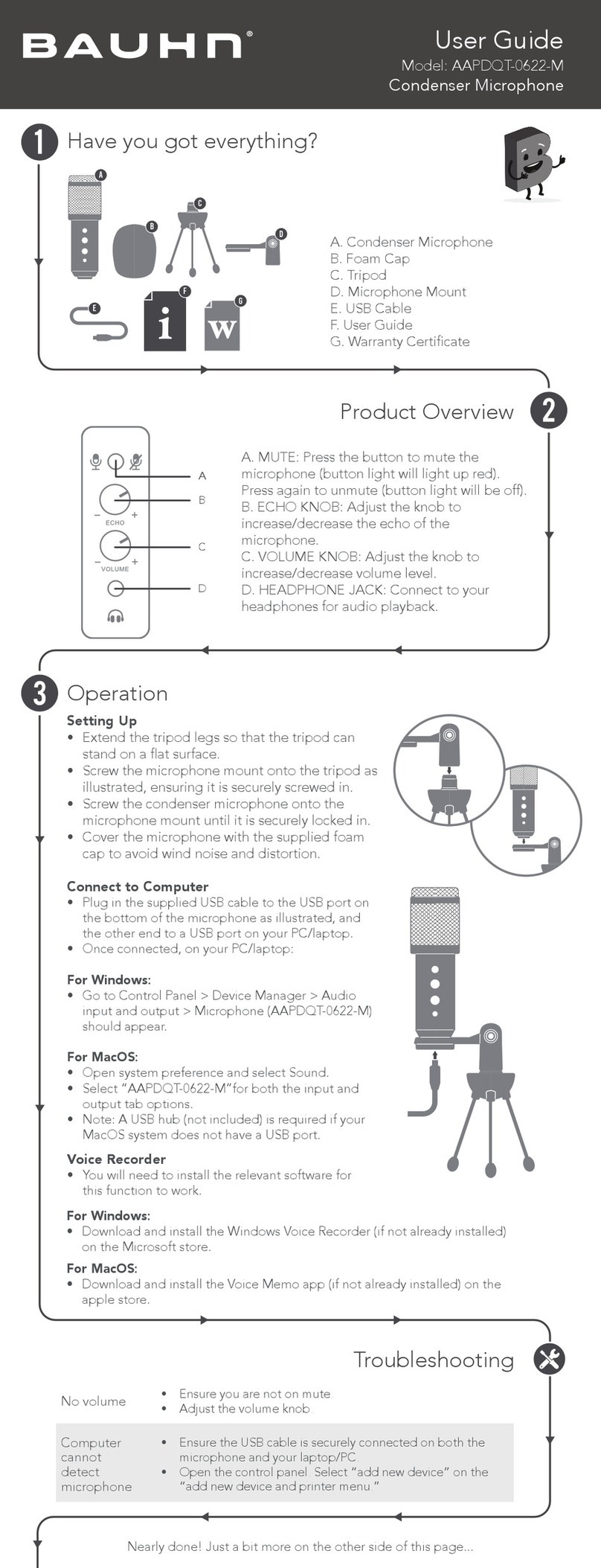 Bauhn AAPDQT-0622-M user guide
