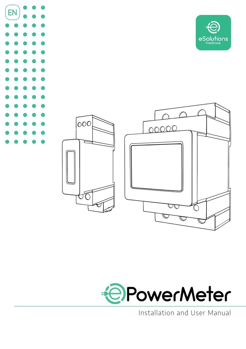 eSolutions PowerMeter Installation and user manual