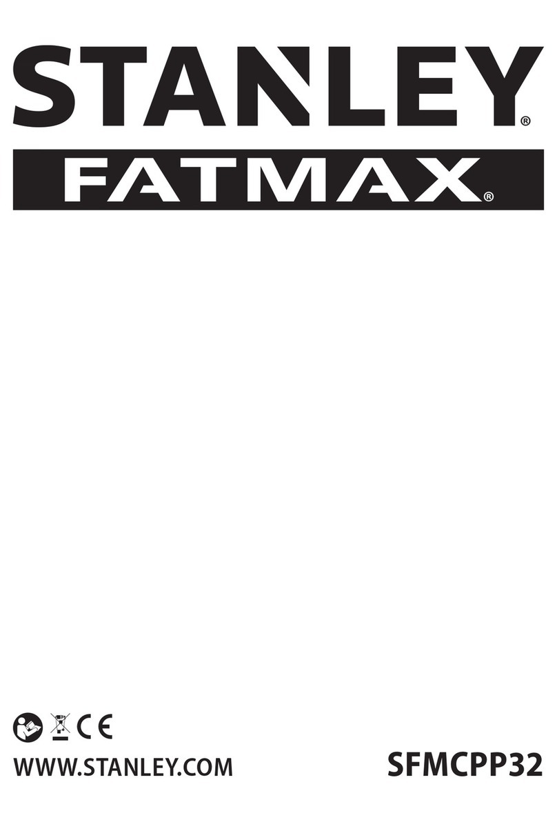 Stanley Fatmax SFMCPP32 User manual Stanley Fatmax SFMCPP32 User manual