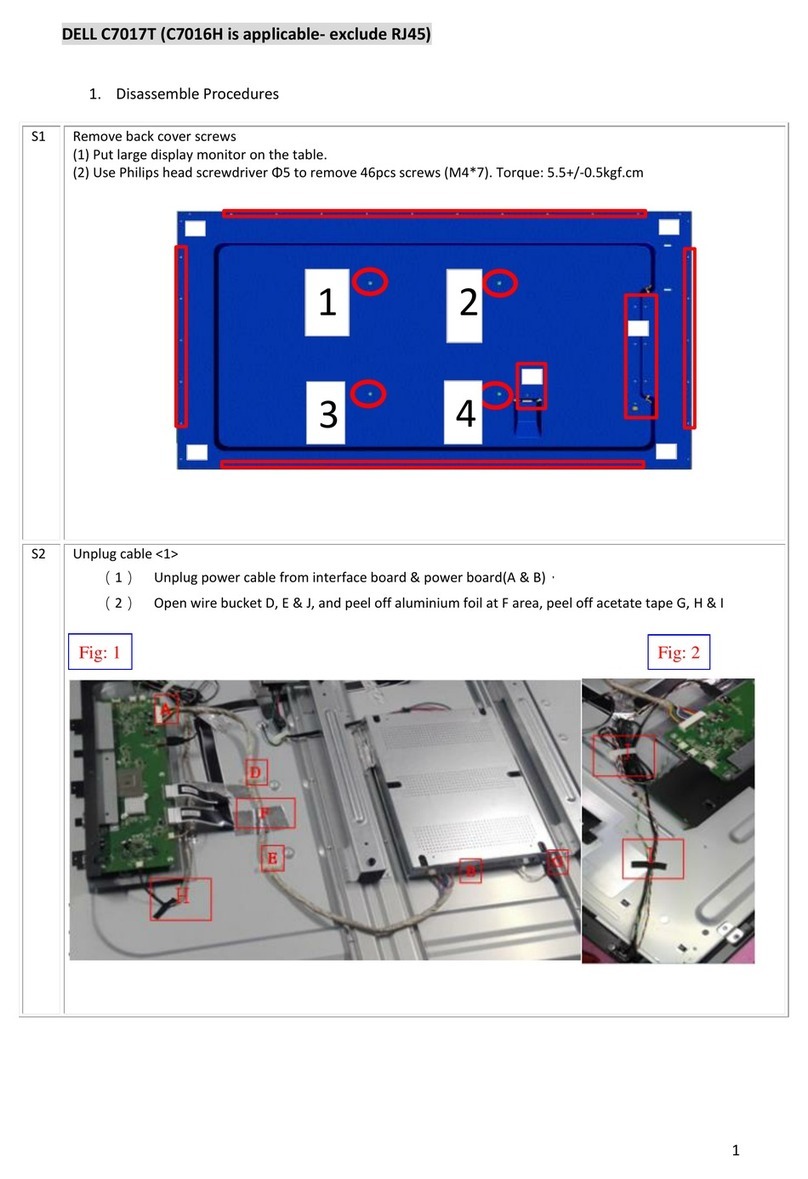 Dell C7017T User manual