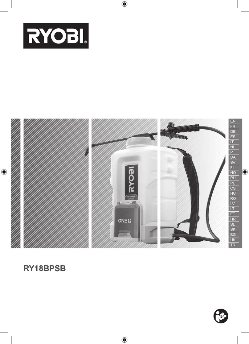 Ryobi RY18BPSB User manual