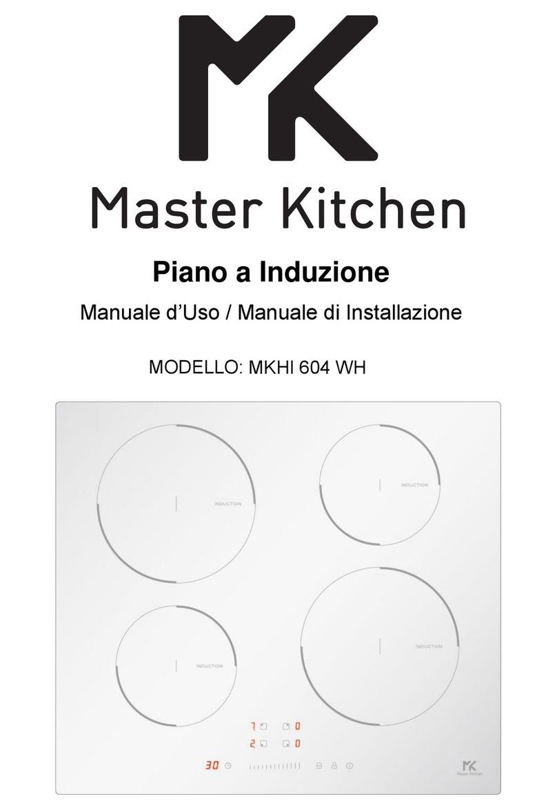 MASTER KITCHEN MKHI 604 WH instruction manual
