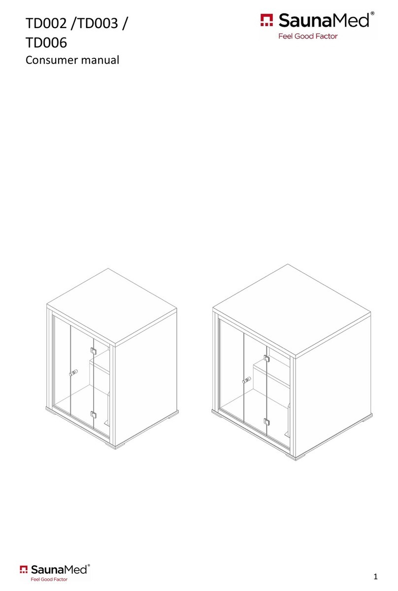 SaunaMed TD002 Consumers manual