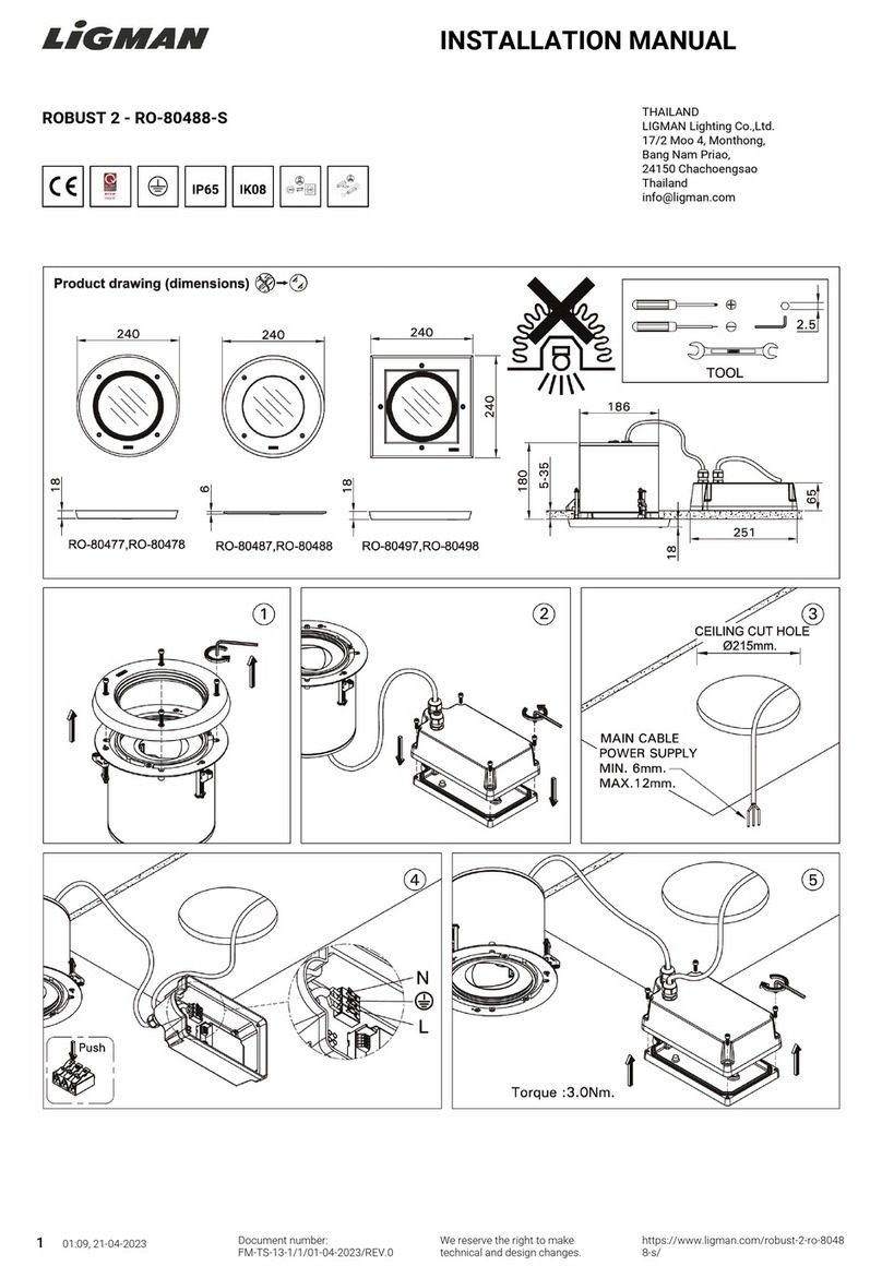 LIGMAN ROBUST 2 User manual