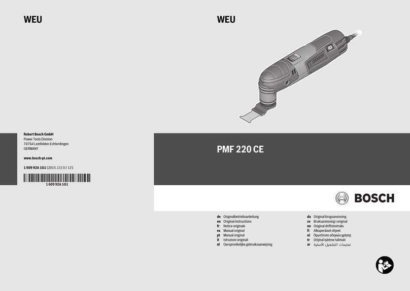 Bosch PMF 220 CE Original instructions