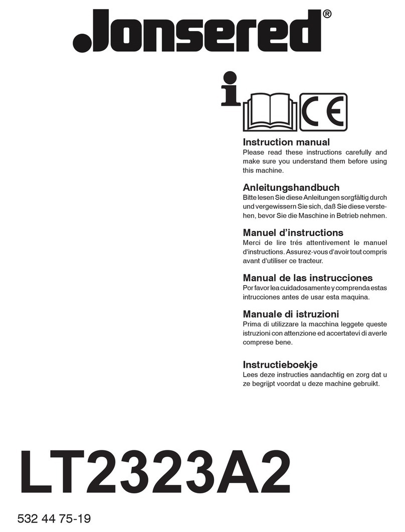 Husqvarna LT2323A2 User manual Husqvarna LT2323A2 User manual