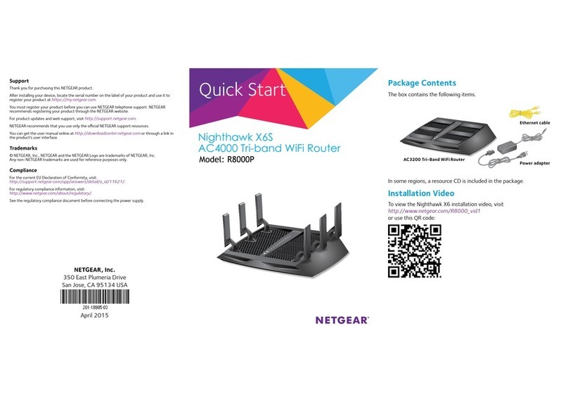NETGEAR R8000P User manual NETGEAR R8000P User manual
