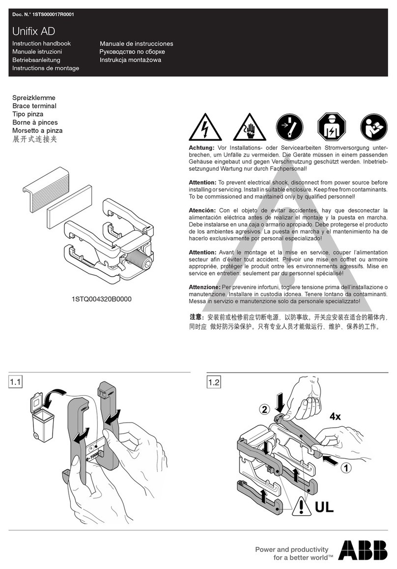 ABB Unifix AD 1STQ004320B0000 manual&nbsp;