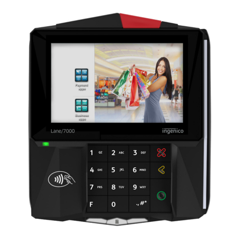 Ingenico group Lane/7000 User manual Ingenico group Lane/7000 User manual
