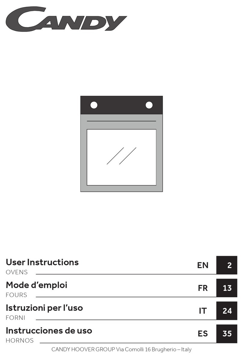 Candy FIDCX600 User instructions