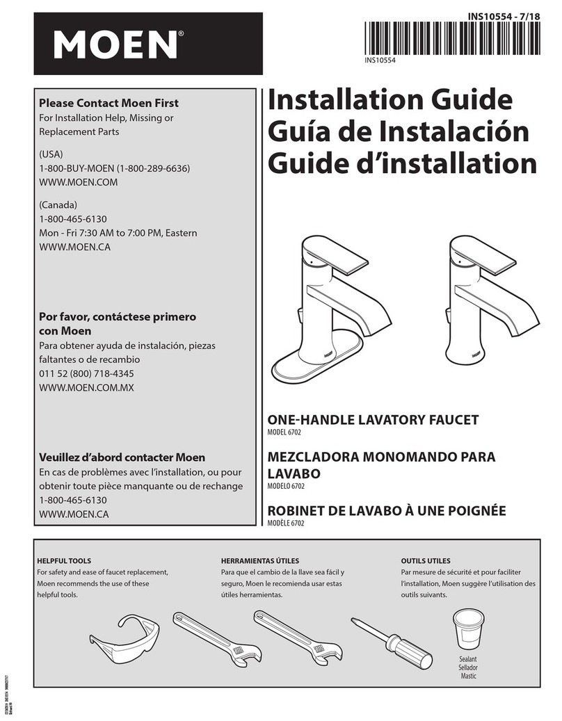 Moen Genta LX 6702 User manual