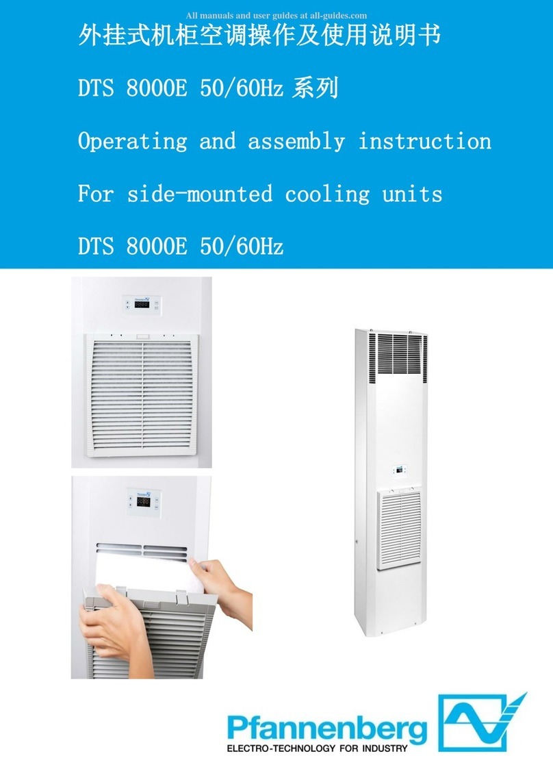 Pfannenberg DTS 8000E Product guide