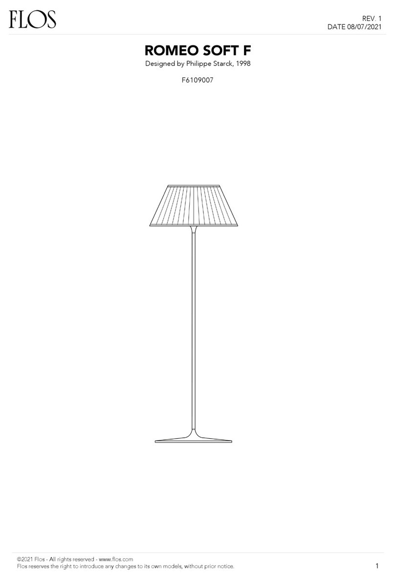 FLOS ROMEO SOFT F quick start guide