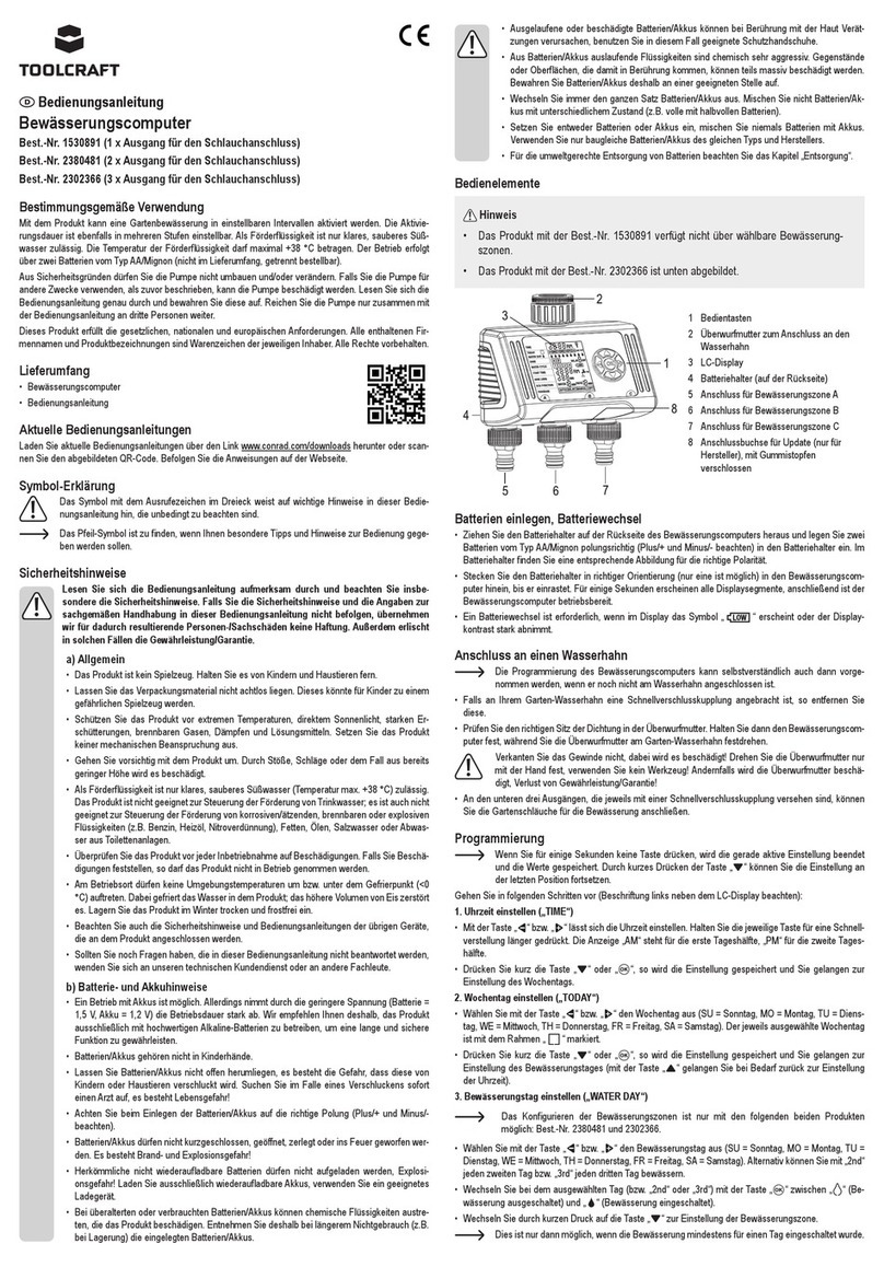 TOOLCRAFT TO-7141443 operating instructions