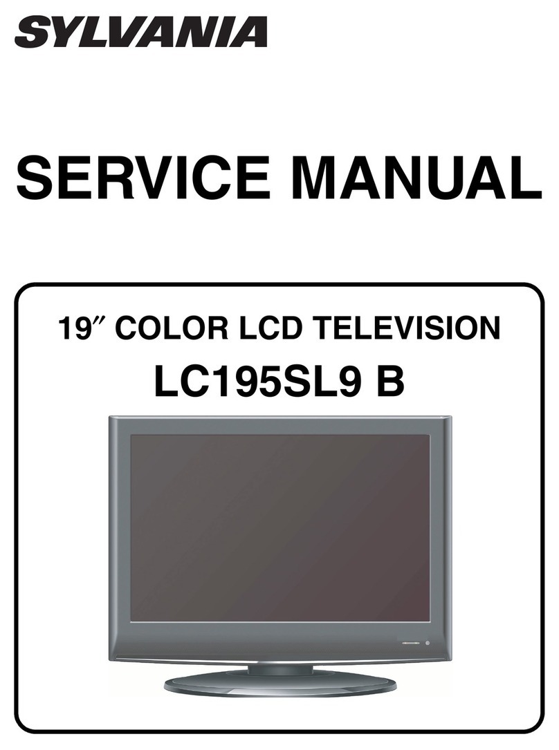 Sylvania LC195SL9 B User manual
