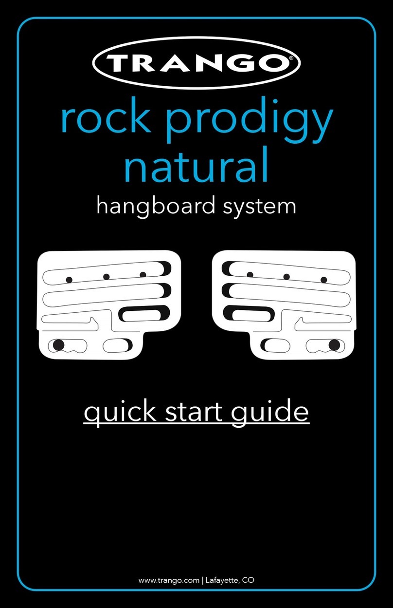 Trango rock prodigy natural User manual