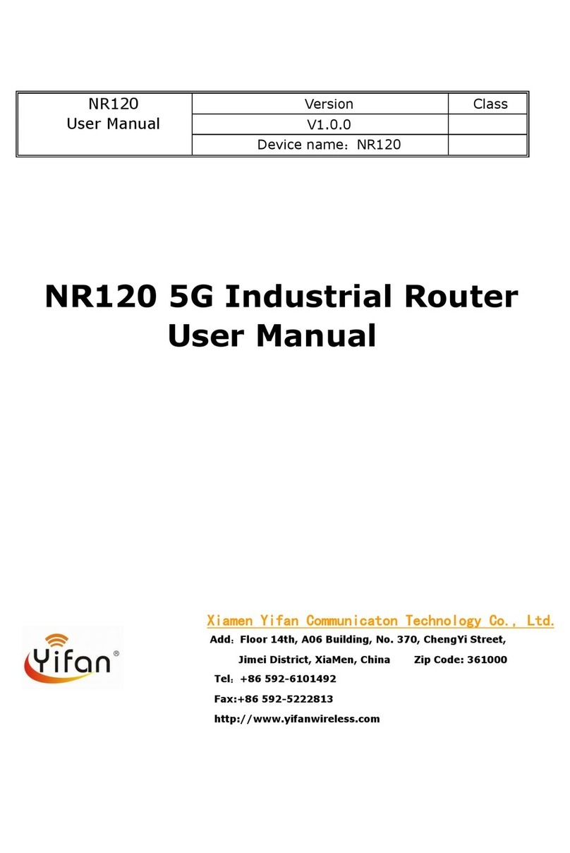 Yifan NR120 User manual
