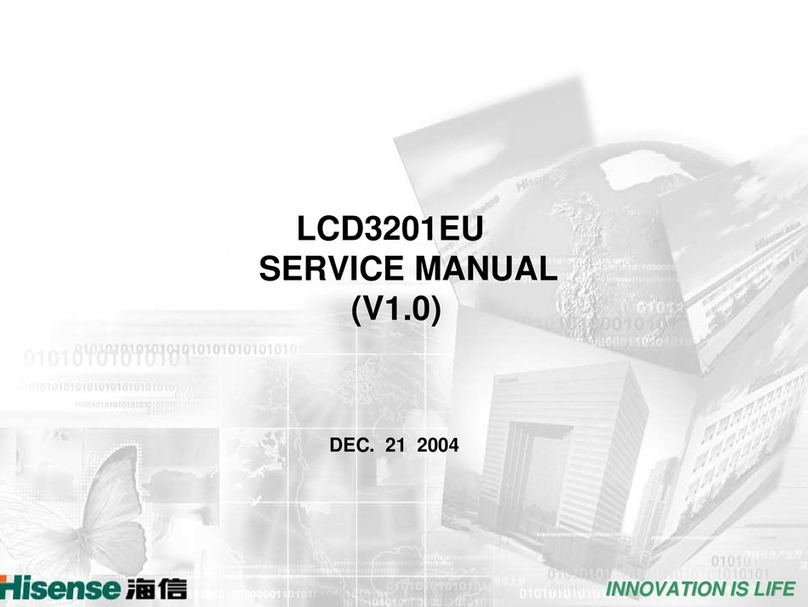 Hisense LCD3201EU User manual Hisense LCD3201EU User manual