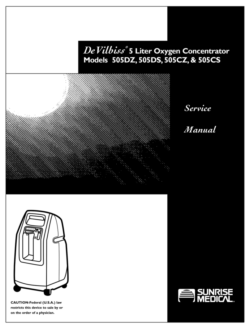Sunrise Medical DeVilbiss 505DZ User manual