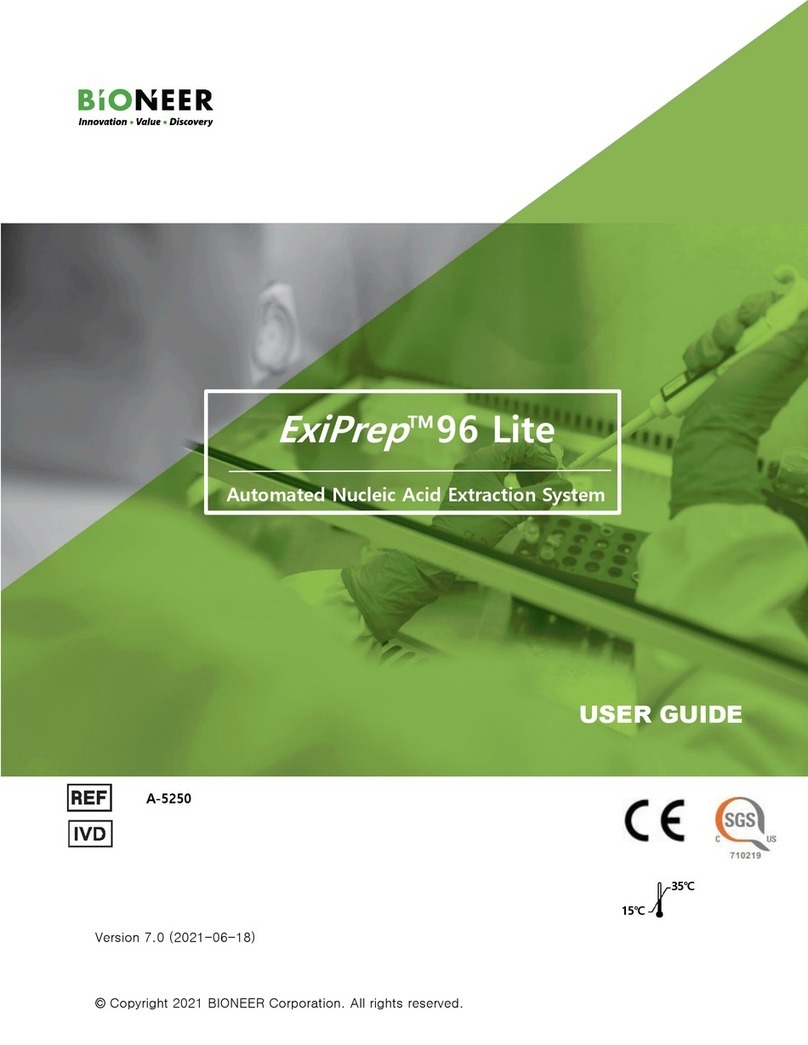 Bioneer Exiprep 96 Lite user guide