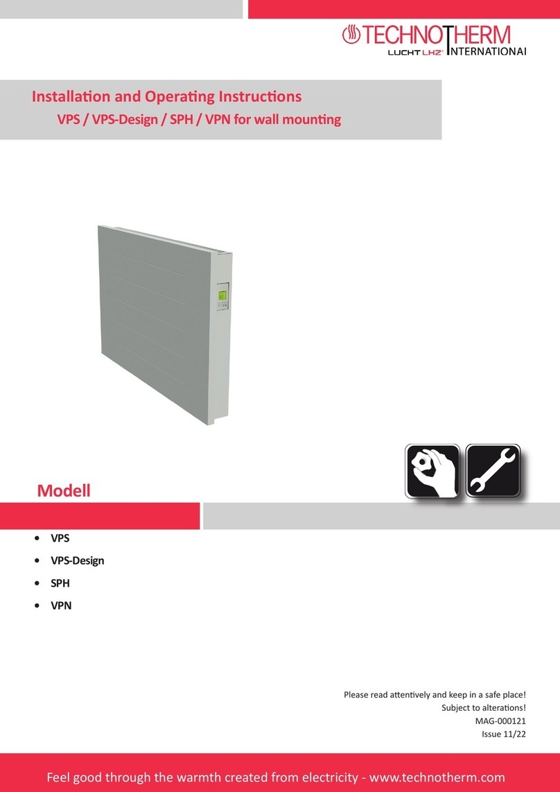 LUCHT LHZ TECHNOTHERM VPS User manual