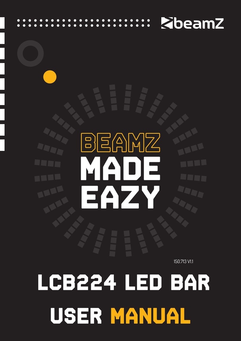 Beamz LCB224 user manual