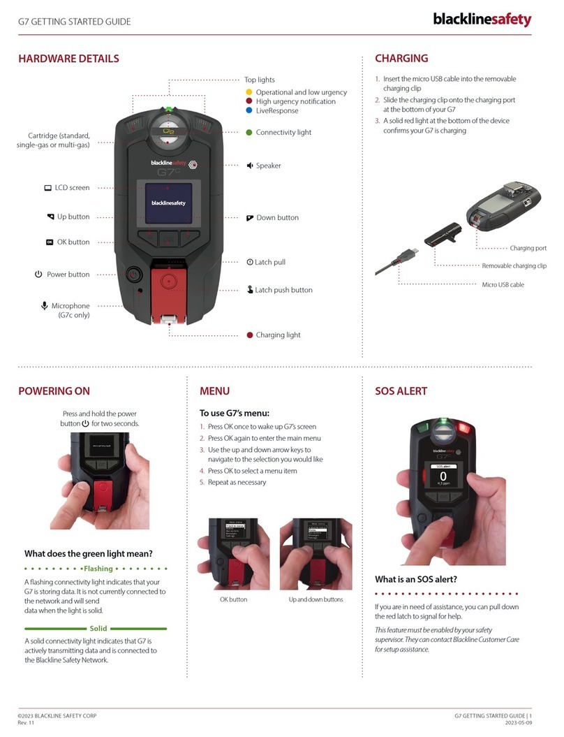 Blackline Safety G7 BRIDGE Getting started guide