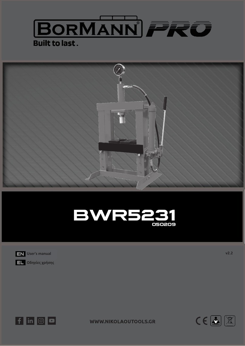 BorMann PRO BWR5231 user manual
