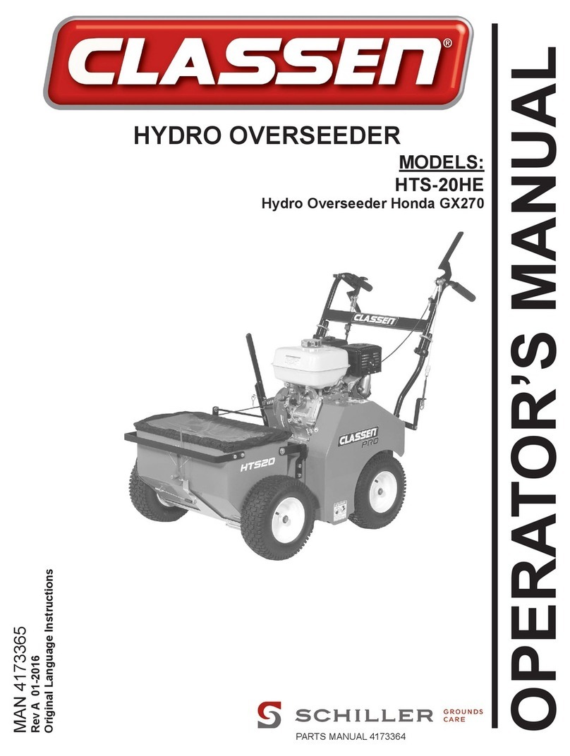 Classen HTS-20HE User manual