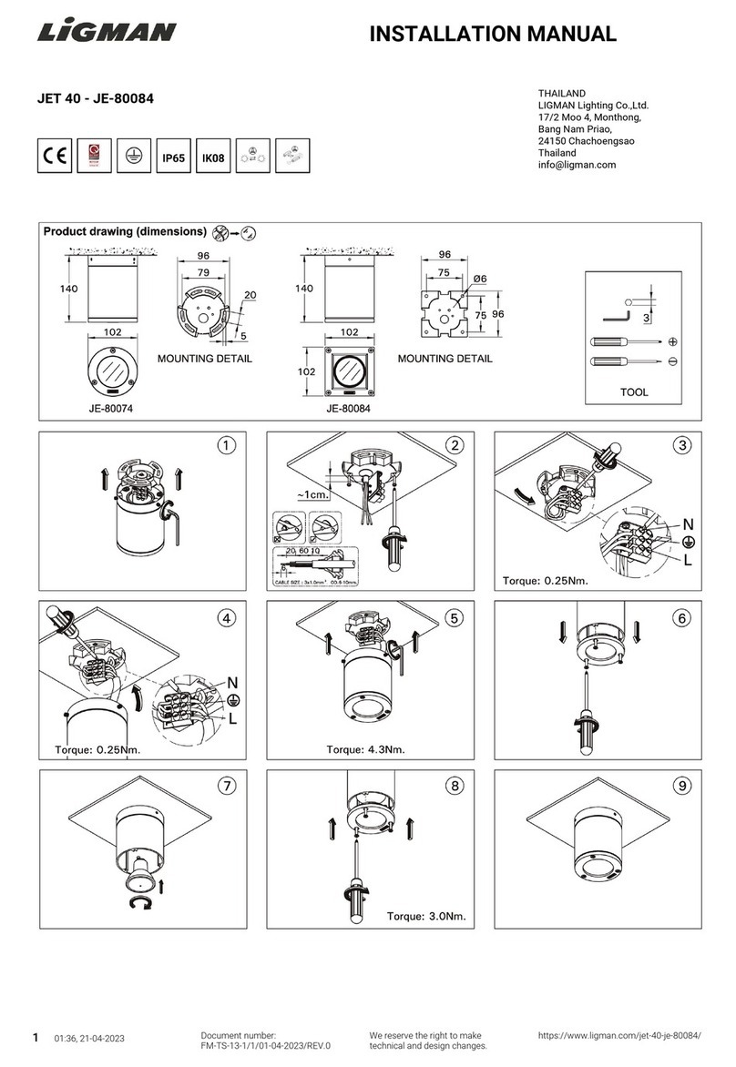 LIGMAN JET 40 User manual