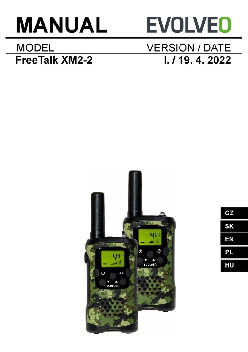 Evolveo FreeTalk XM2-2 User manual