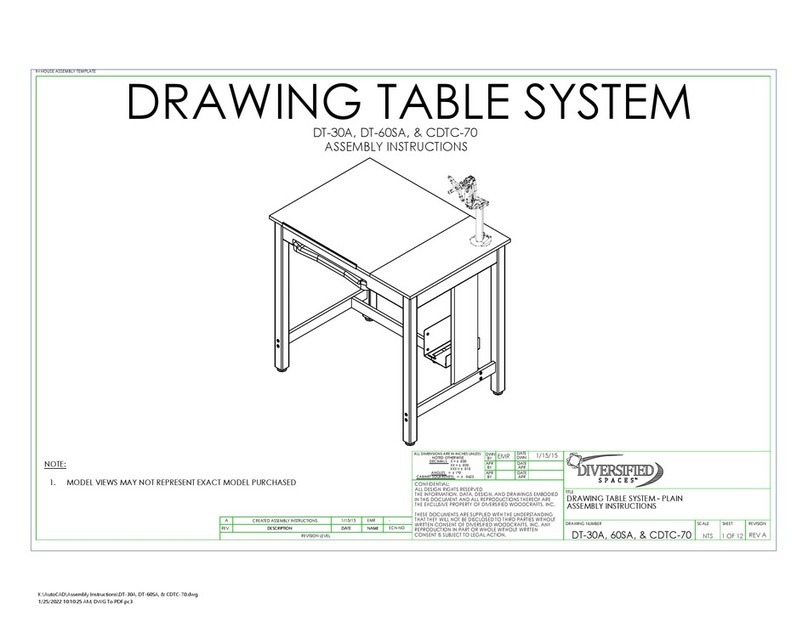 DIVERSIFIED DT-30A User manual