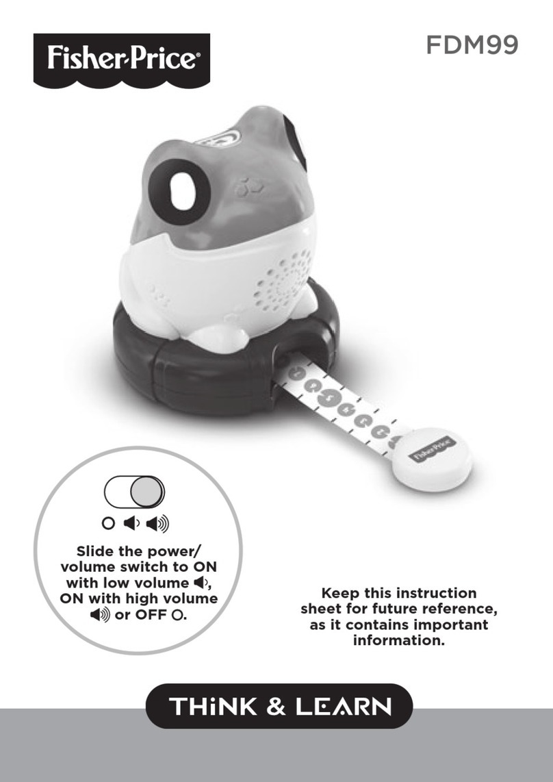 Fisher-Price Think & Learn FDM99 User manual
