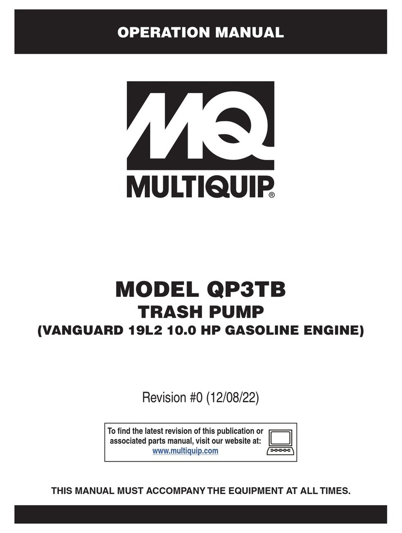 MULTIQUIP QP3TB User manual