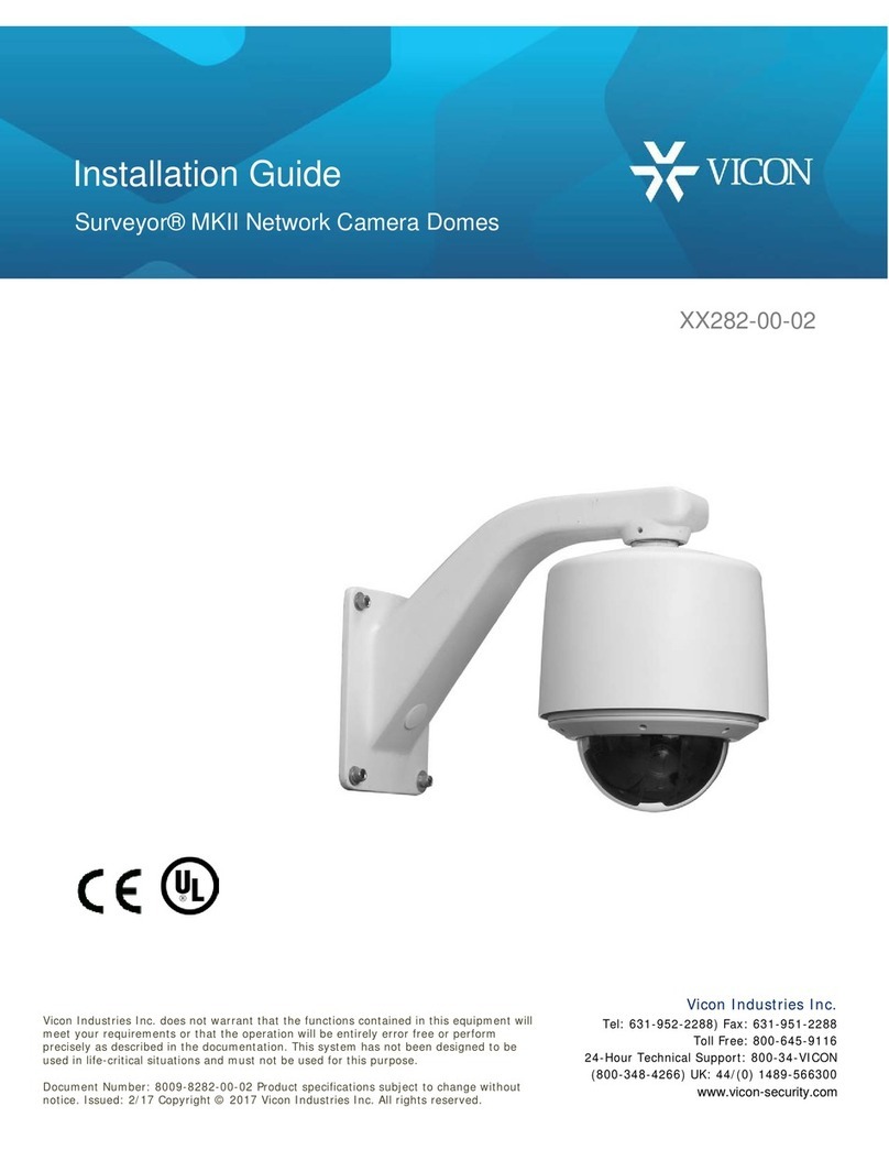 Vicon Surveyor 282-00-02 Series User manual