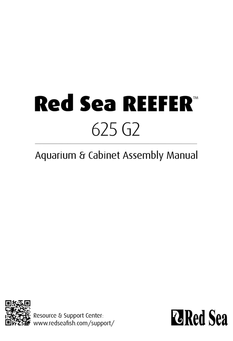 Red Sea Reefer 625 G2 Assembly manual