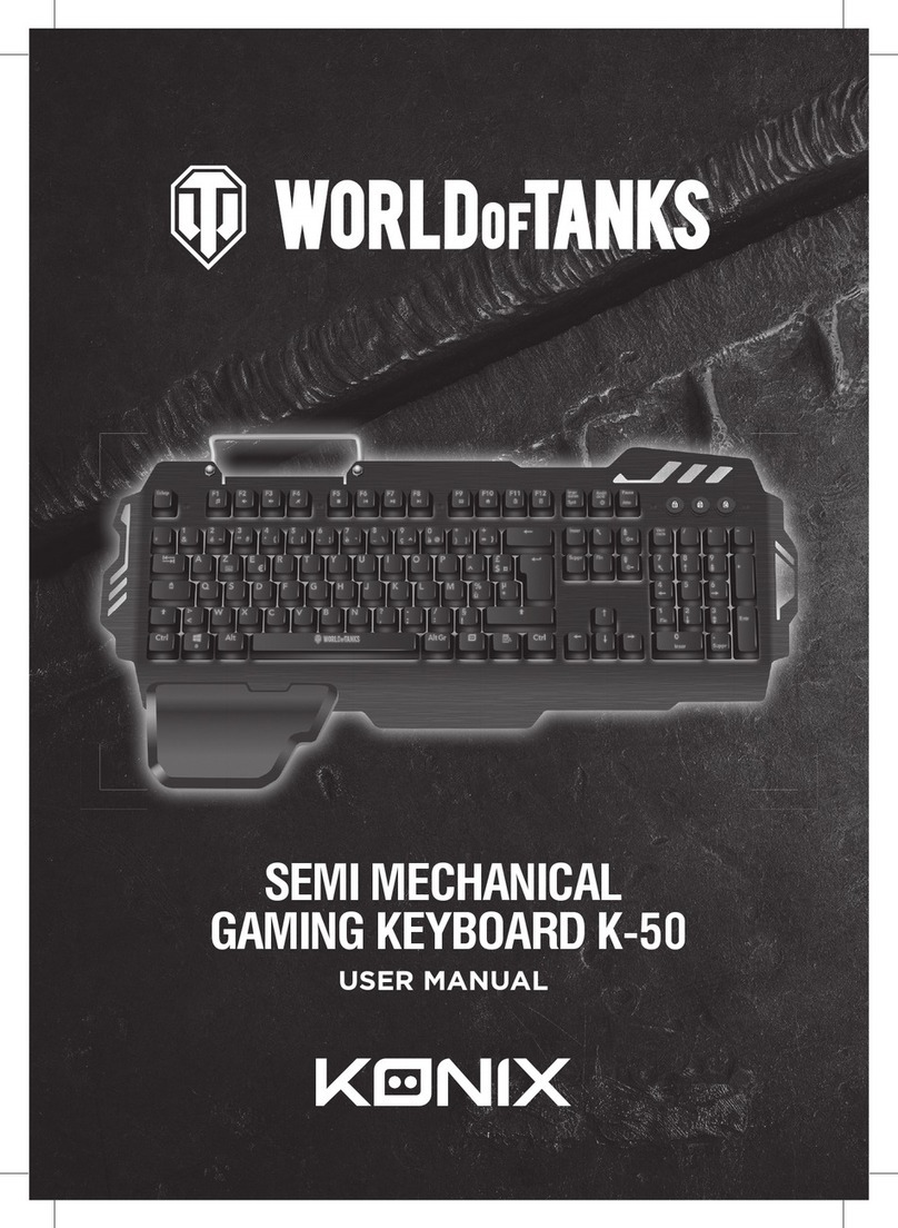 Konix K-50 user manual