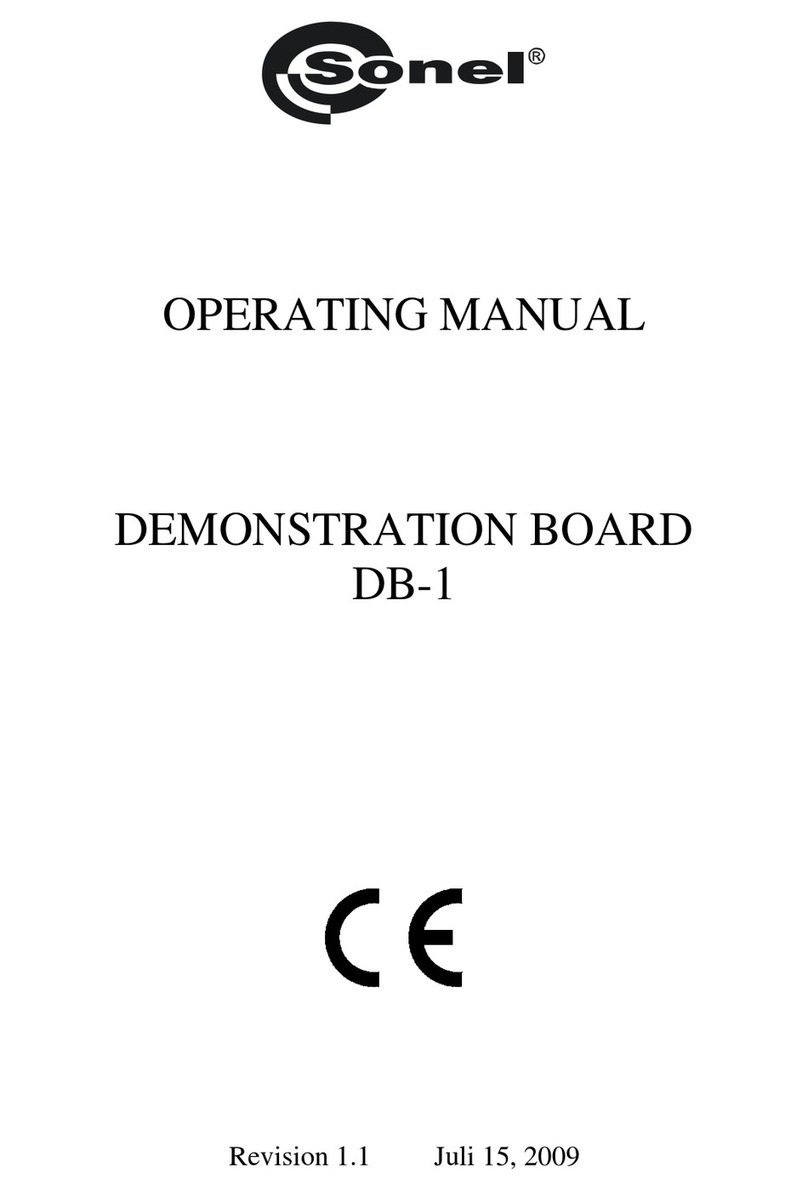 Sonel DB-1 operating manual