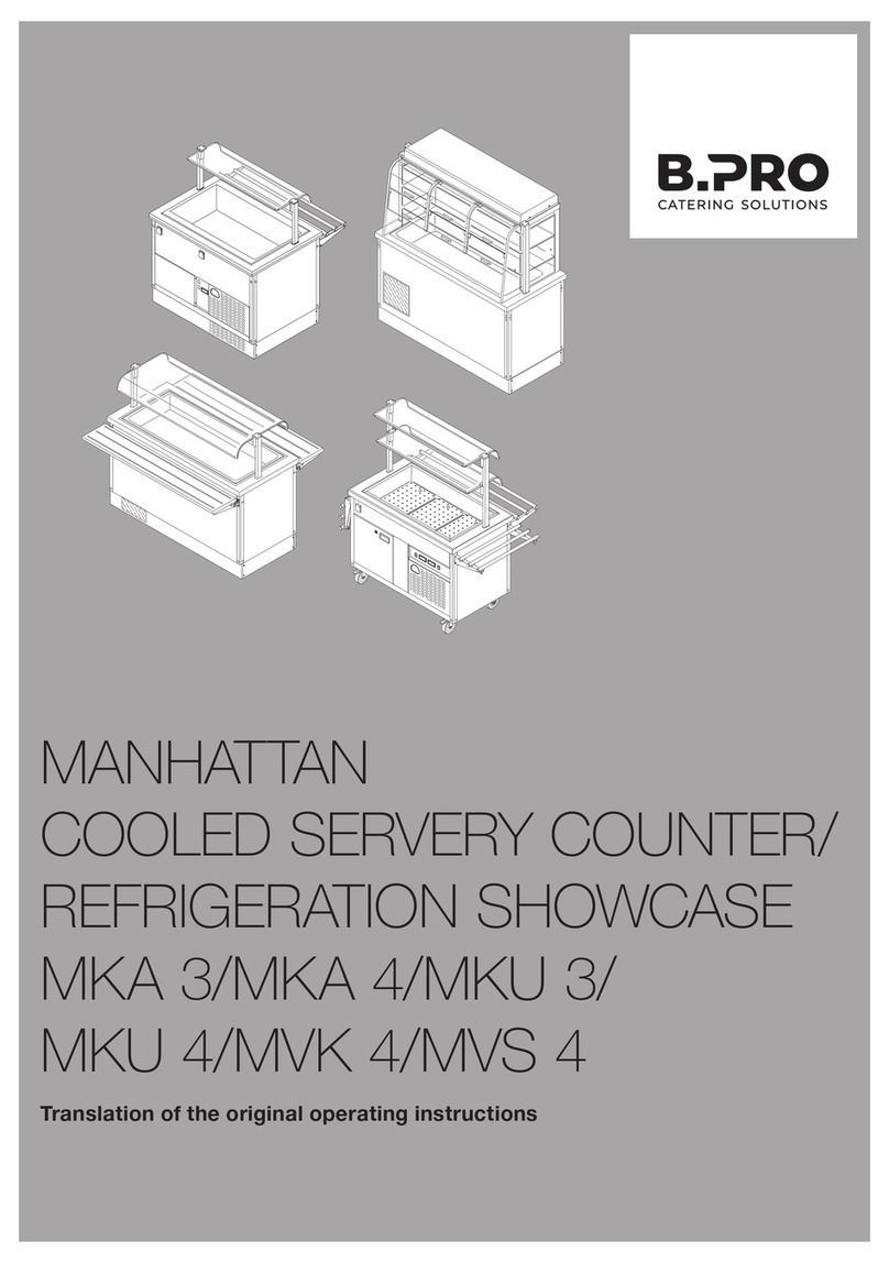 B.Pro MANHATTAN MKA 3 Translation of the original operating instructions