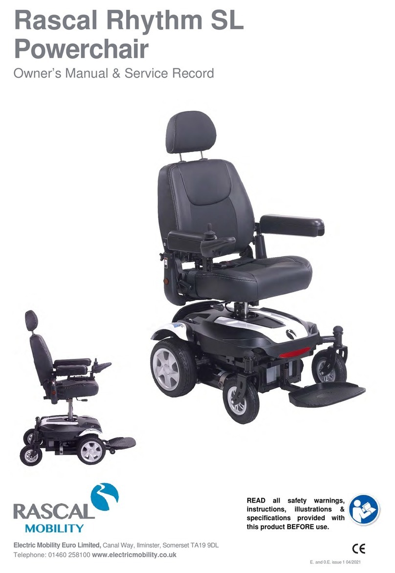 Rascal Rhythm SL User manual