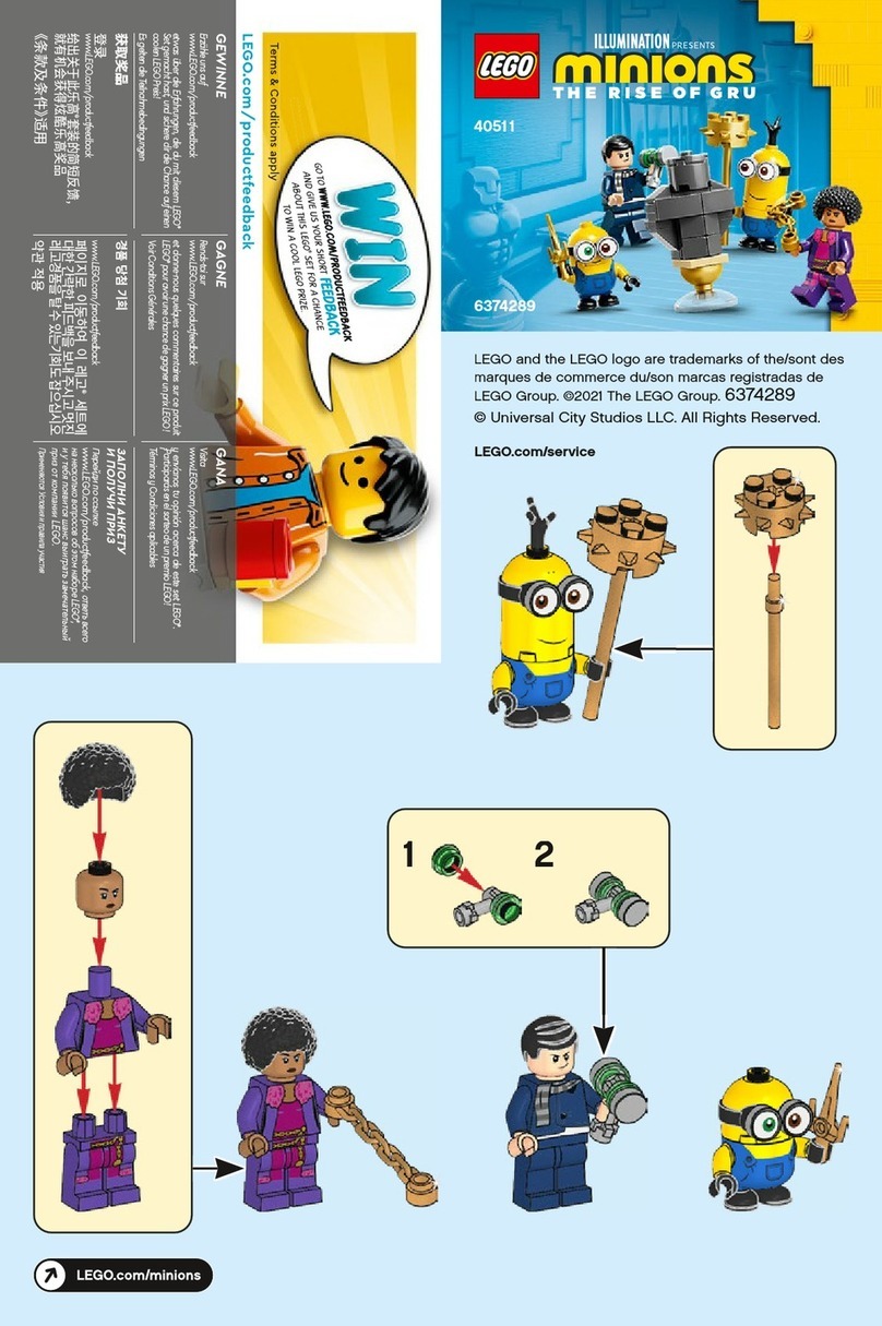 LEGO Minions 40511 User manual