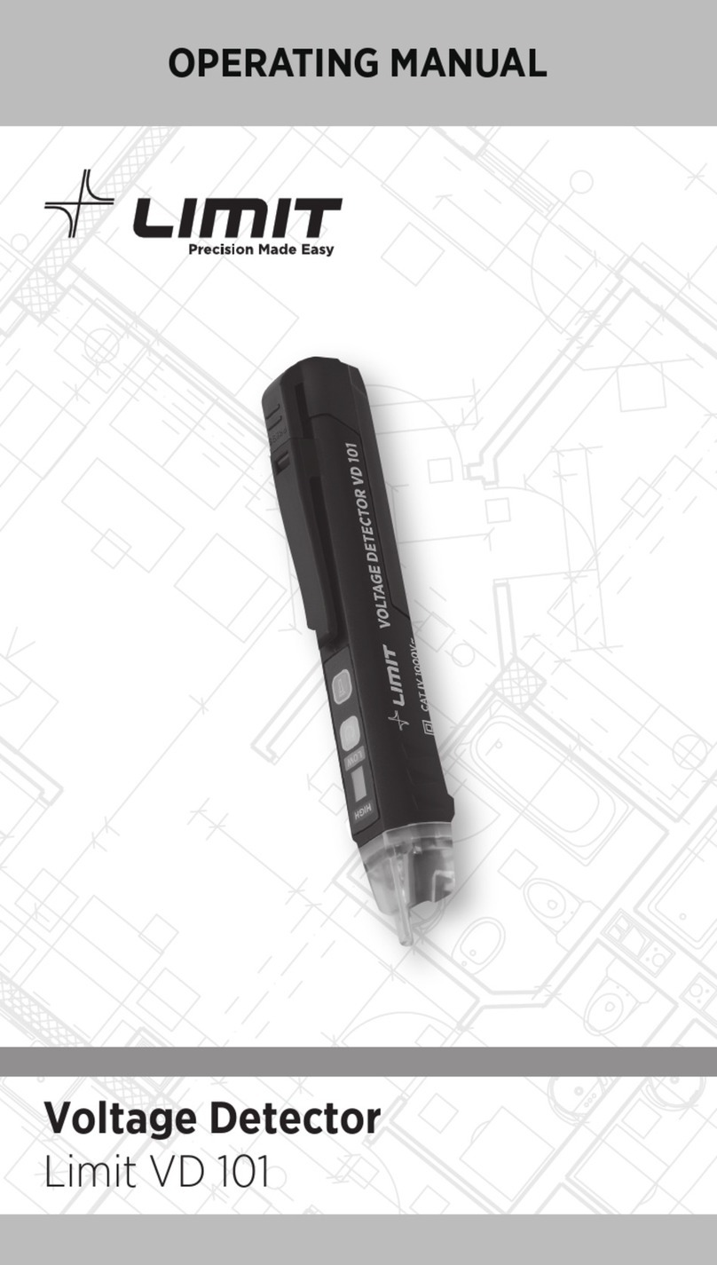 LIMIT VD 101 operating manual