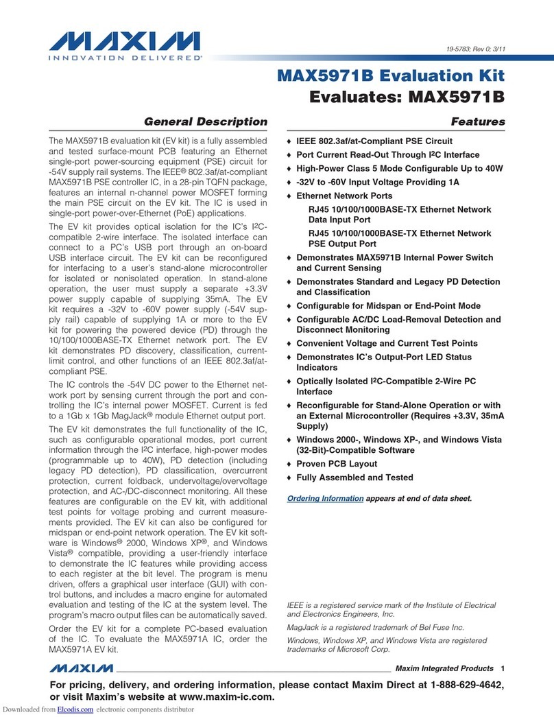 Maxim MAX5971B User manual