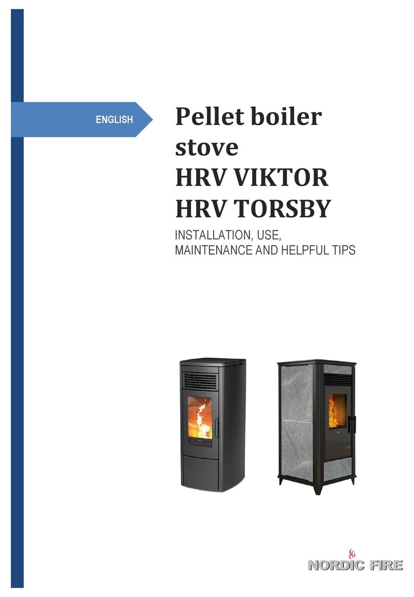 NORDIC FIRE HRV VIKTOR Specification sheet