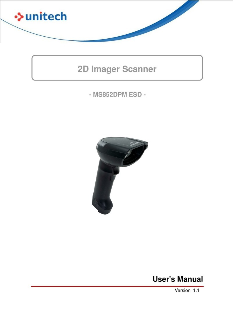 Unitech MS852DPM ESD user manual