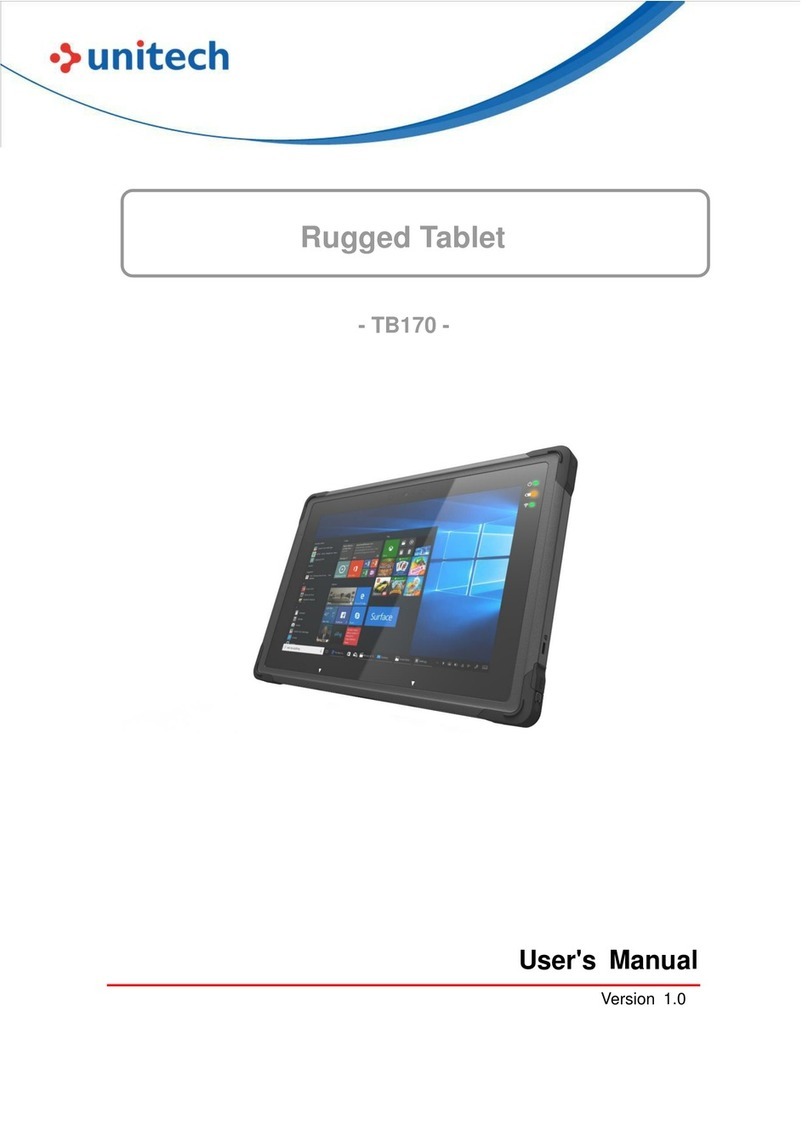 Unitech TB170 user manual